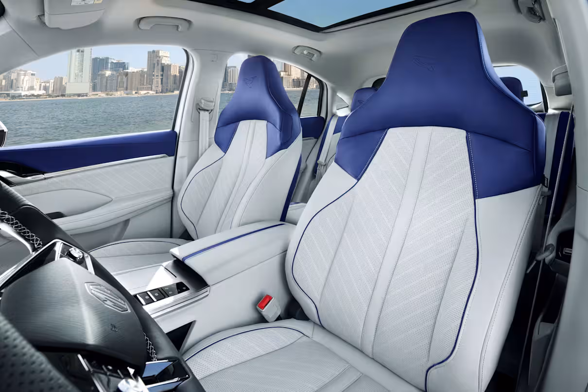 MG Whale interior - Seats