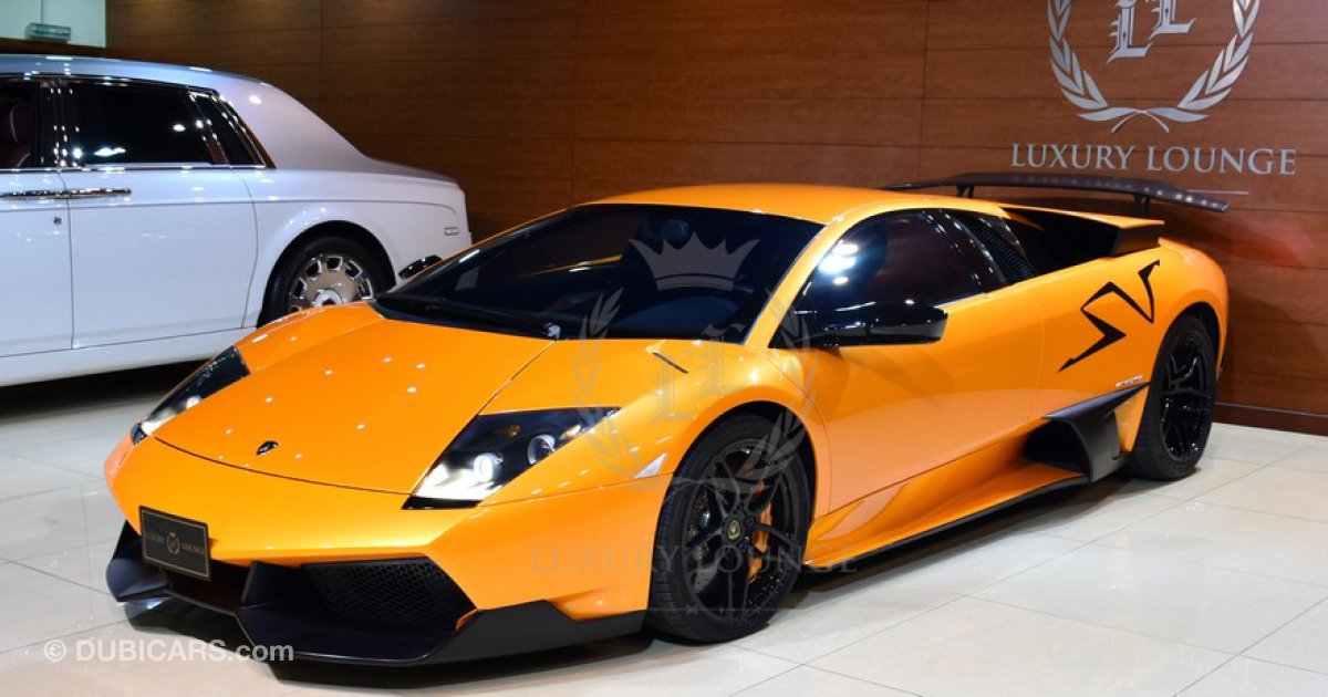 Lamborghini Murci\u00e9lago LP6704 SV for sale: AED 1,499,000. Yellow, 2010