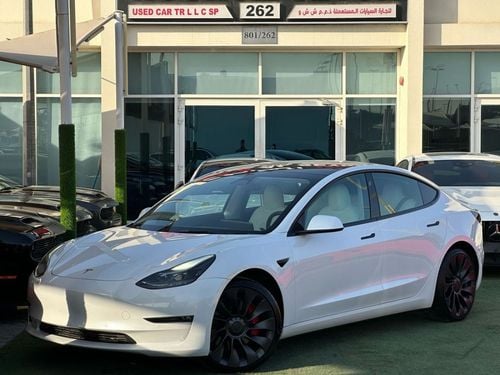 Tesla Model 3 TESLA MODEL 3 GCC PERFORMANCE 2022 FULL OPTION ORIGINAL PAINT UNDER WARRANTY