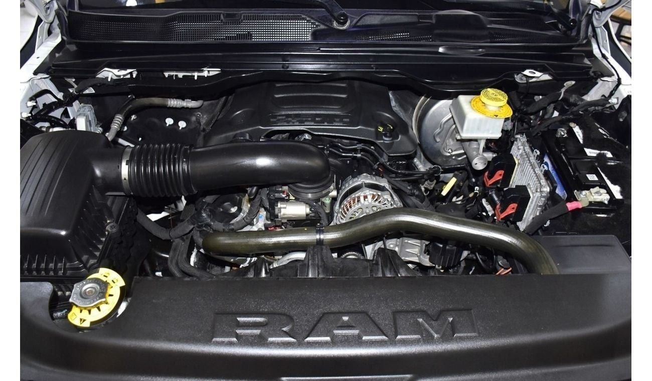 رام 1500 EXCELLENT DEAL for our Dodge Ram Rebel 4x4 5.7L ( 2021 Model ) in White Color GCC Specs