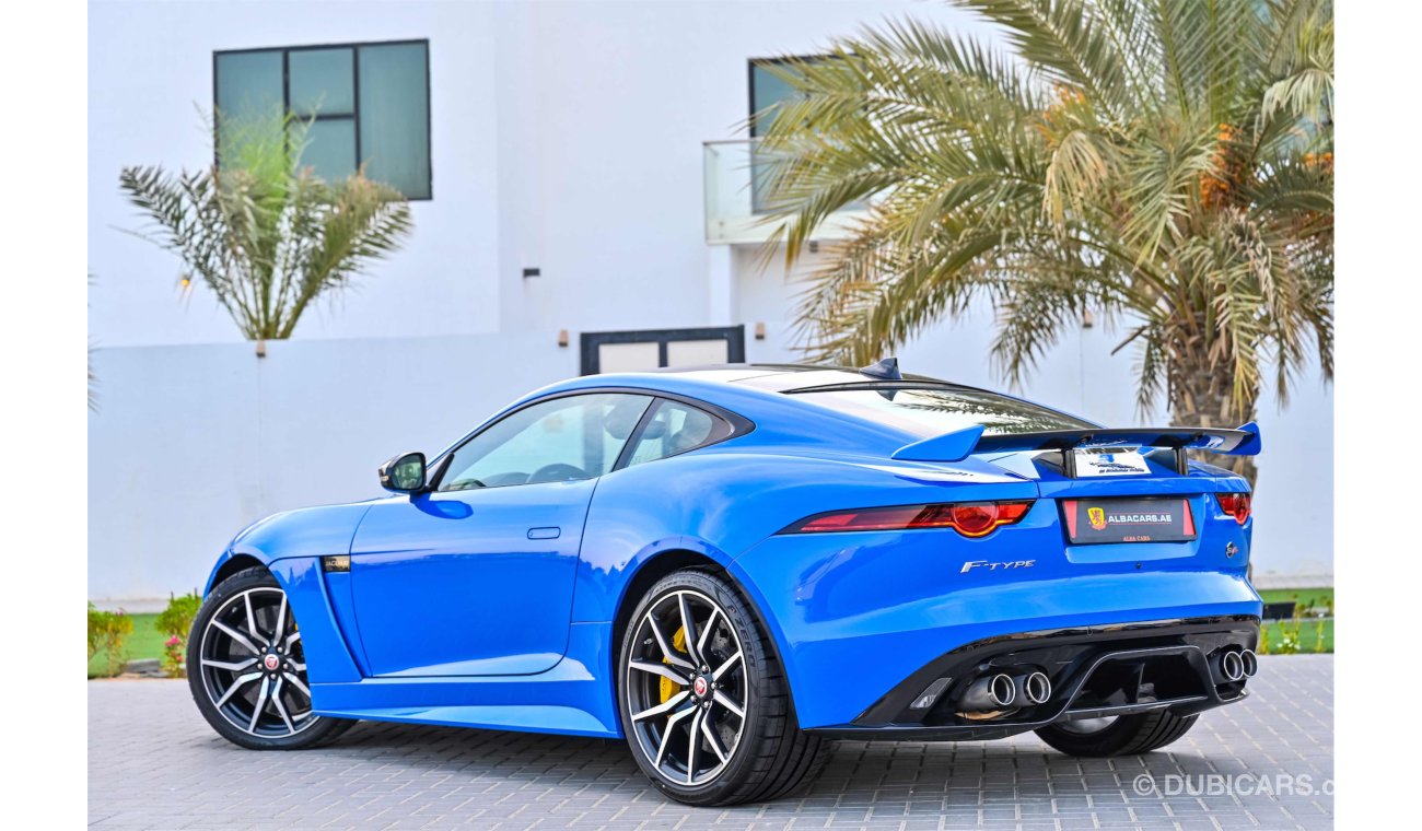 جاغوار F-Type SVR 5.0L V8 | BRAND NEW | 6,639  P.M | 0% Downpayment | Full Option | Exceptional Condition