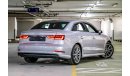 Audi A3 Audi A3 S-Line 2016 GCC under Warranty with Zero Down-Payment.