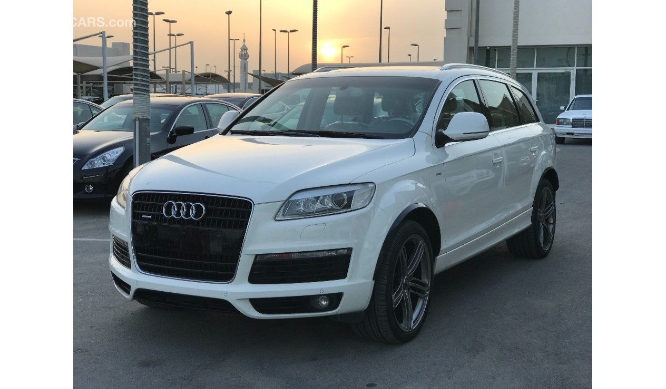 Audi Q7 اودي Q7بحاله الوكاله تشيكات الوكاله