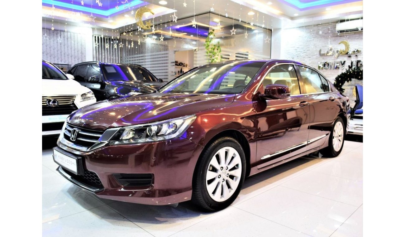 Honda Accord AMAZING! Honda Accord 2013 Model! Burgundy Color GCC Specs