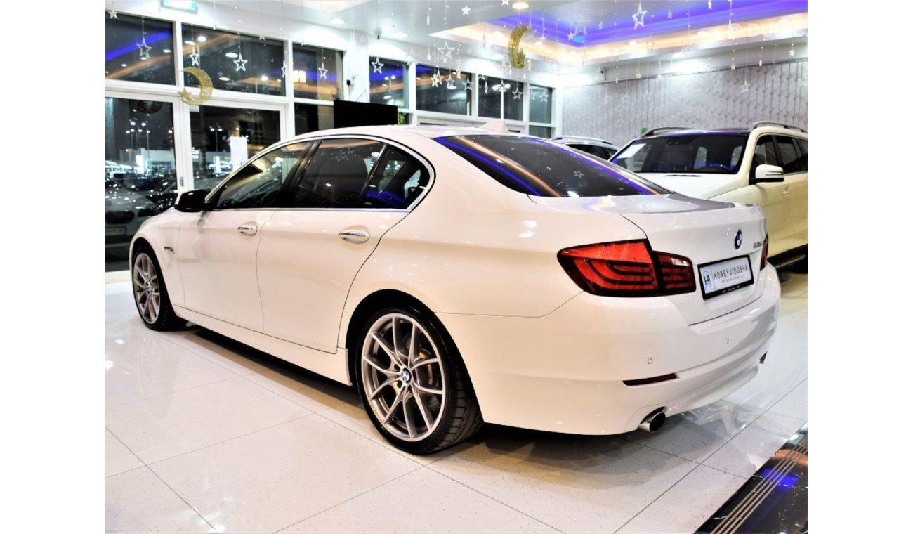 بي أم دبليو 535 AMAZING BMW 535i 2013 Model!! in White Color! GCC Specs