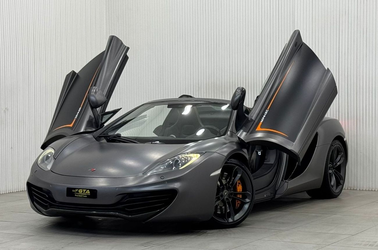 مكلارين MP4-12C 2013 McLaren MP4-12C Spider, Jan 2025 McLaren Warranty, Full Service History, GCC