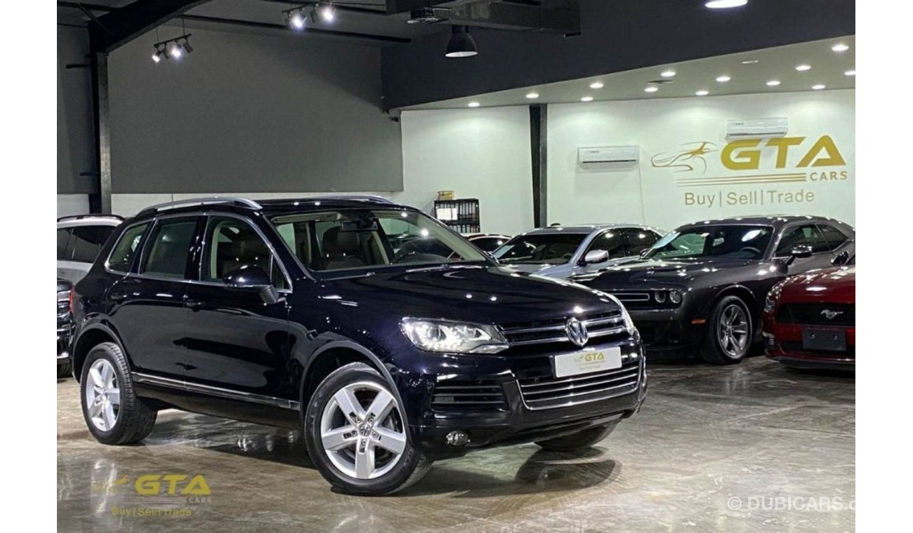 فولكس واجن طوارق "SOLD" 2014 immaculate condition Touareg Agency Service and Warranty