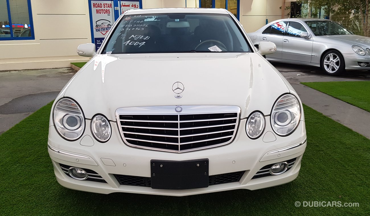 مرسيدس بنز E 350 وارد اليابان فائقة النظافه وصلت حديثا موديل 2009 خالية من اي حوادث ومشيكه بالكامل