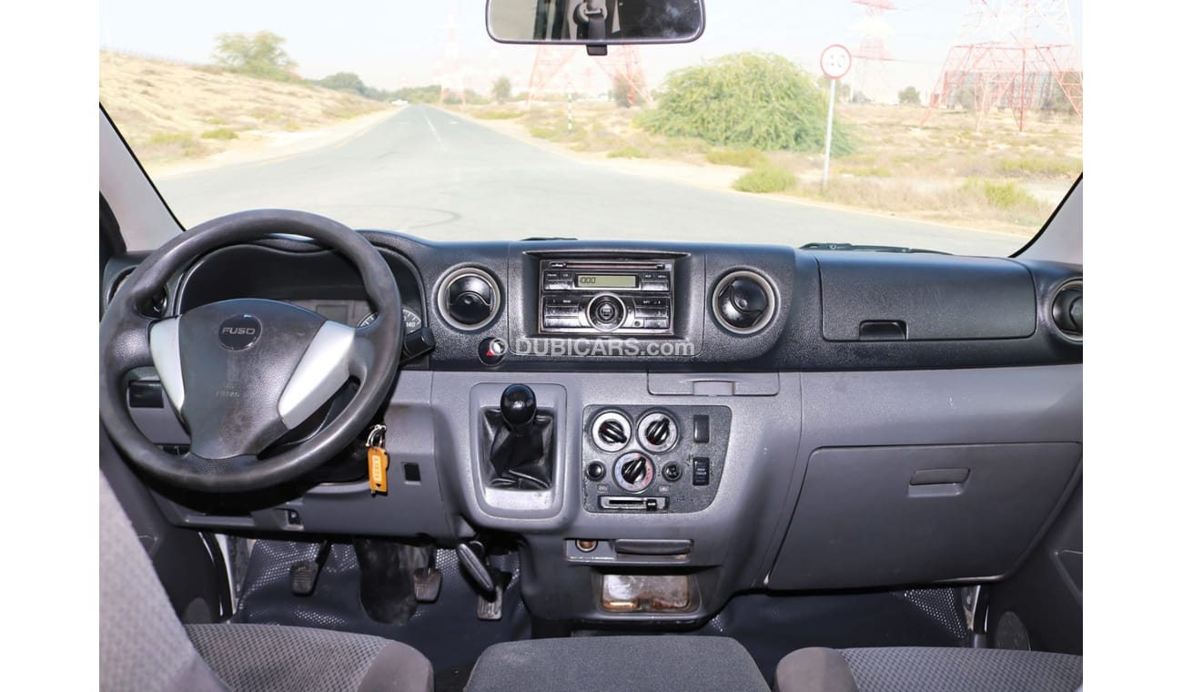 Mitsubishi Fuso Canter 2016 | FUSO VAN | 13 SEATER COMMUTER VAN | WITH GCC SPECS AND EXCELLENT CONDITION