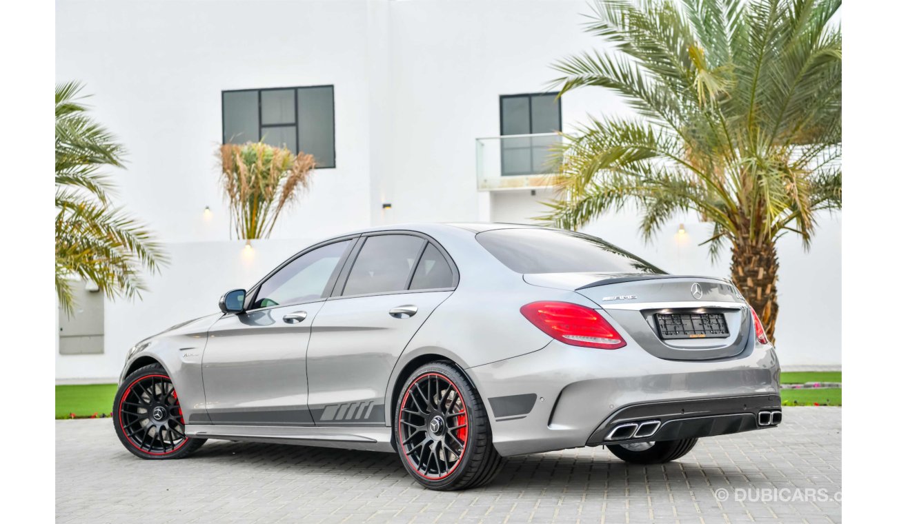 Mercedes-Benz C 63 AMG AMG Edition 1 Full Agency Service History - AED 4,876 Per Month! - 0% DP
