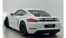 Porsche 718 Cayman Std 2.0L A/T 2019 Porsche 718 Cayman, November 2025 Porsche Warranty, Full Porsche Service History,