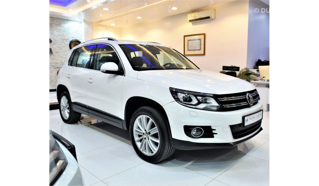 Volkswagen Tiguan With SERVICE HISTORY! Volkswagen Tiguan 2.0 TSI 4 Motion 2012 Model!! in White Color! GCC Specs