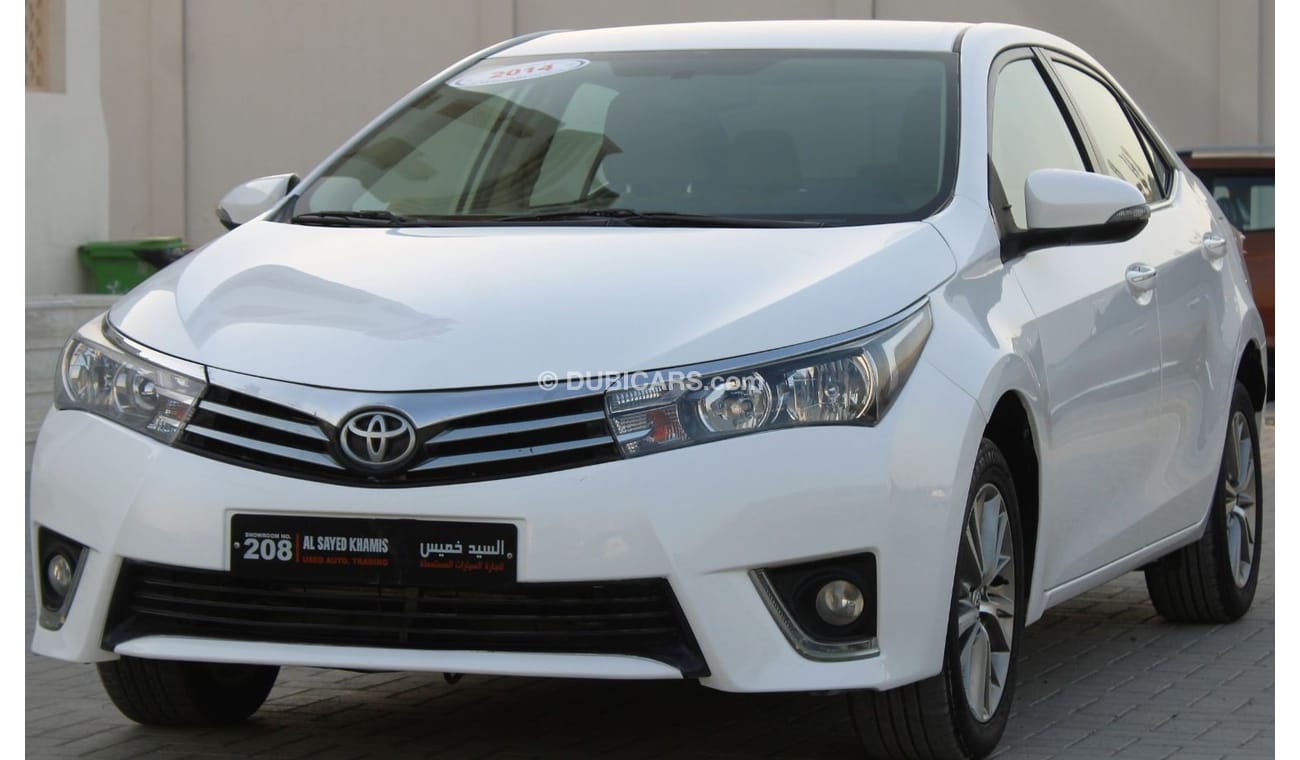 Toyota Corolla SE+ Toyota Corolla 2014 GCC in excellent condition without accidents 2000cc