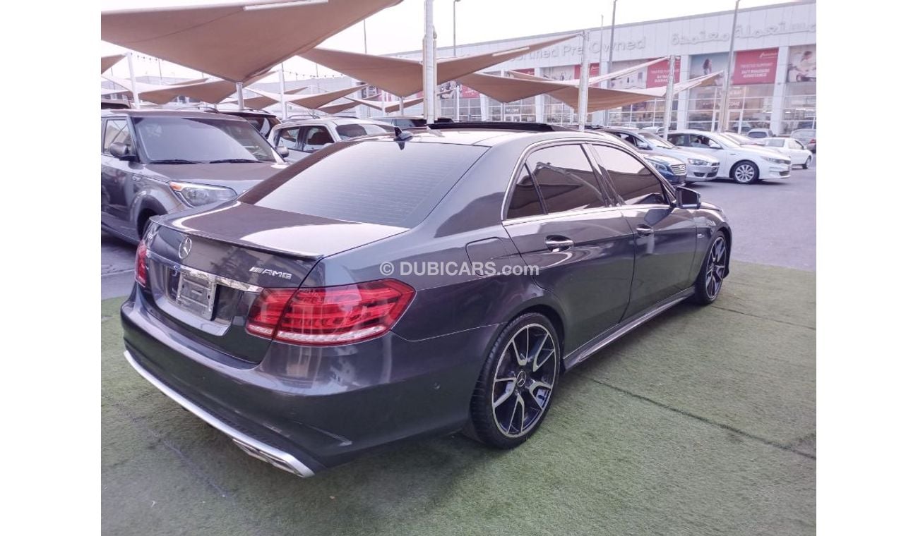 مرسيدس بنز E 350 بدى كت 63 موديل 2014 بانوراما مثبت سرعة تحكم رنجات حساسات جلد سنتر لوك شاشة كاميرا بحالة ممتازة