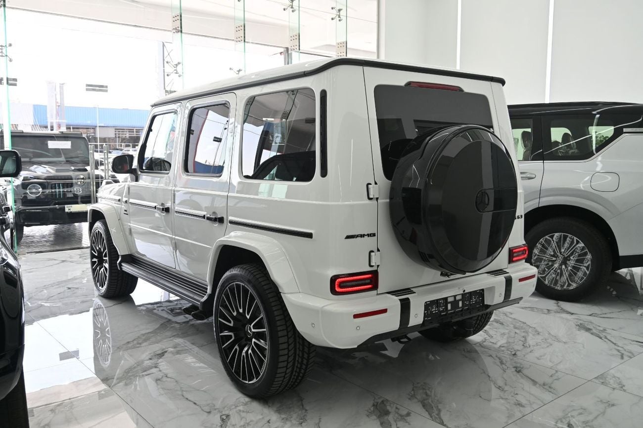 Mercedes Benz G63 AMG 4MATIC SUV Mercedes AMG G63 4.0-litre V8 Bi-Turbo, Model 2026 Color White