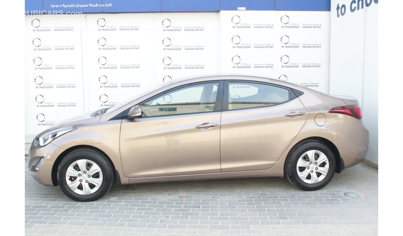 هيونداي إلانترا 1.6L 2015 MODEL WITH WARRANTY