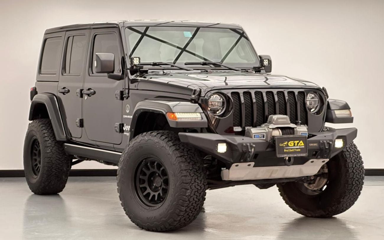 Jeep Wrangler Unlimited 2022 Jeep Wrangler Sahara, Off-Road Zone, Huge Spec, July/2027 Jeep Warranty, GCC