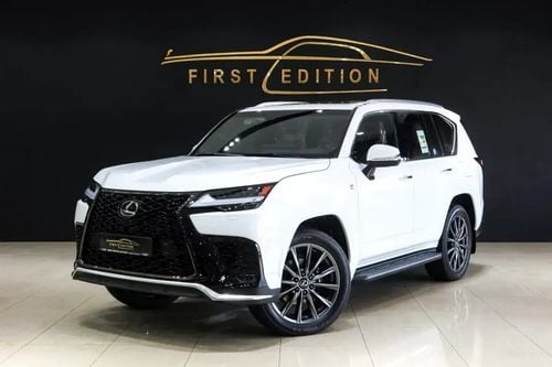 Lexus LX600 F SPORT | GCC Specs | 0km l AlFuttaim Warranty