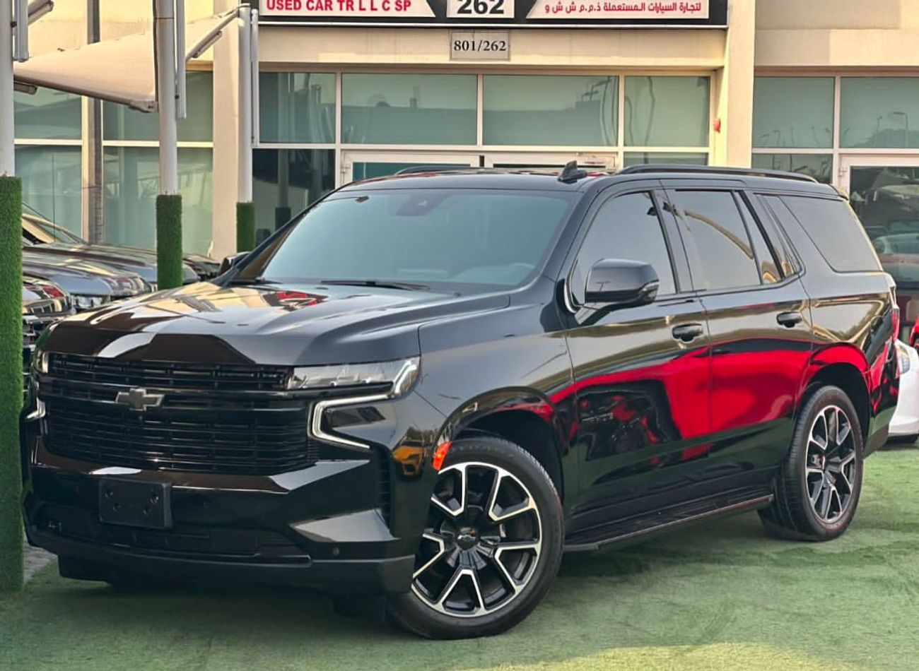 Chevrolet Tahoe CHEVROLET TAHOE RST 2023 GCC BLACK EDITION ORIGINAL PAINT UNDER WARRANTY PERFECT CONDITION