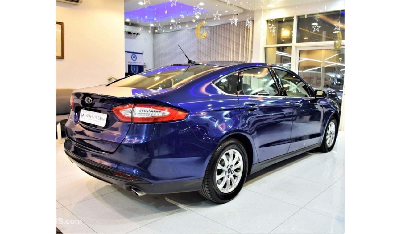 فورد فيوجن AMAZING Ford Fusion 2016 Model!! in Blue Color! GCC Specs