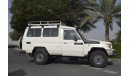 تويوتا لاند كروزر 78  LONG WHEEL BASE HARD TOP SPECIAL V8 4.5L TURBO DIESEL 9 SEAT