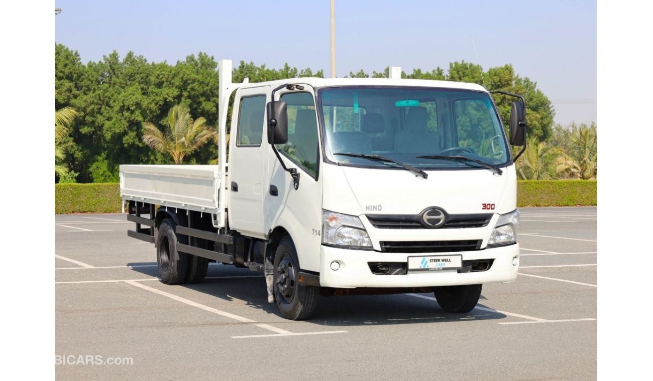 Hino 300 Series 714 | 3 Ton | Dual Cab Truck | Excellent Condition | GCC