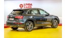 Audi Q5 Audi Q5 S-Line (Virtual Cockpit & CarPlay) 2018 GCC under Agency Warranty with Zero Down-Payment.