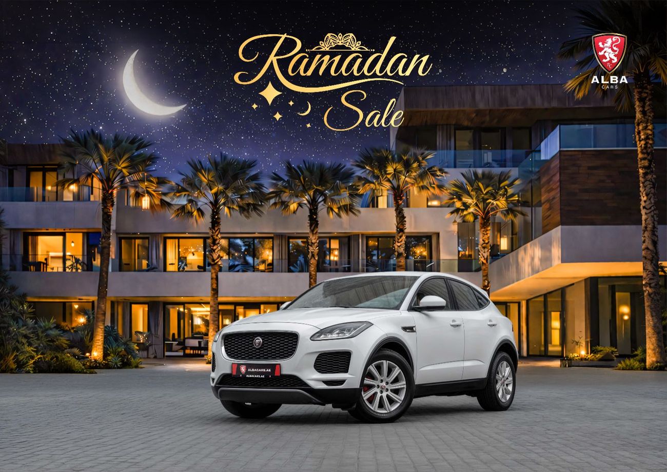 جاكوار E Pace E-Pace P200 | 1,236 P.M | 0% Downpayment | AWD! | Ramadan Offer!