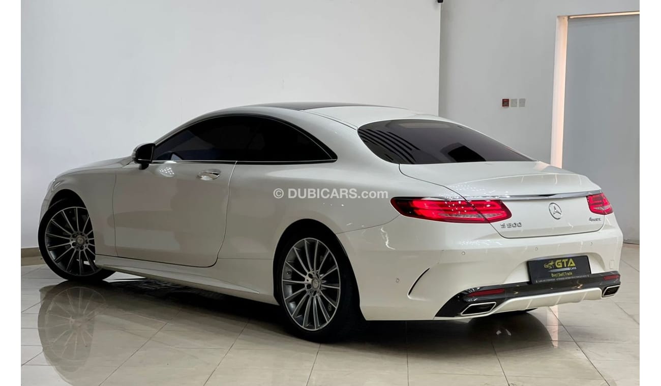 Mercedes-Benz S 500 Coupe 2016 Mercedes S500 4MATIC, Mercedes Service History, Warranty, GCC