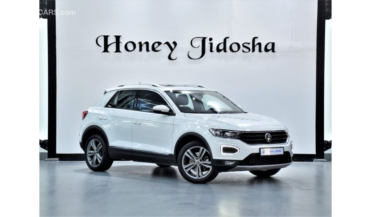 Used EXCELLENT DEAL for our Volkswagen T-ROC ( 2021 Model ) in White Color  GCC Specs 2021 for sale in Dubai - 588332
