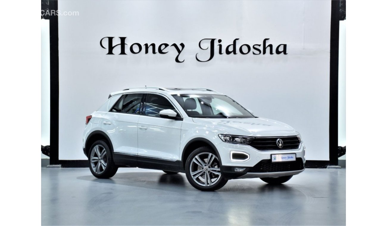 فولكس واجن T-ROC EXCELLENT DEAL for our Volkswagen T-ROC ( 2021 Model ) in White Color GCC Specs