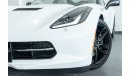 شيفروليه كورفت 2017 Chevrolet Corvette Z51 3LT (Full Option) / Full Chevrolet Service History