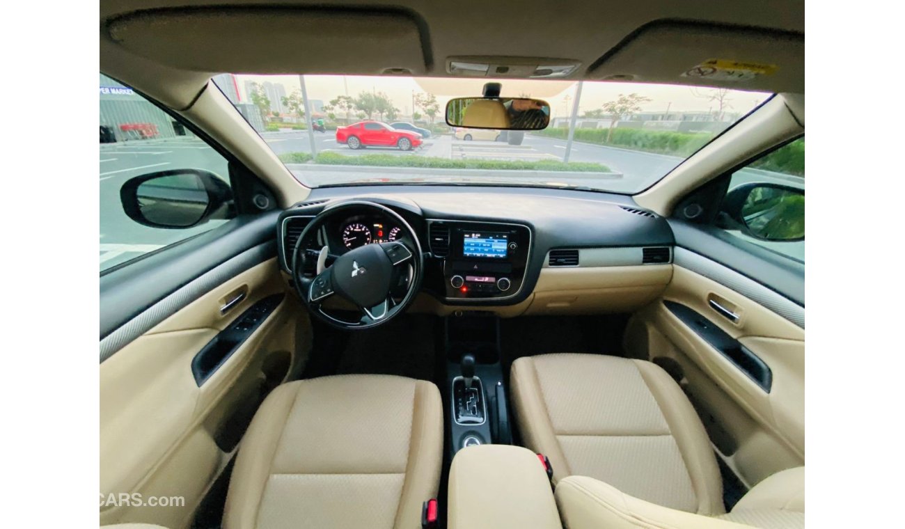 ميتسوبيشي آوتلاندر Outlander 2016 || GCC || 0% D.P || Low Mileage || 7 seater