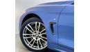 BMW 430i M Sport 2017 BMW 430i M-Sport Gran Coupe, BMW Service History, Warranty, GCC