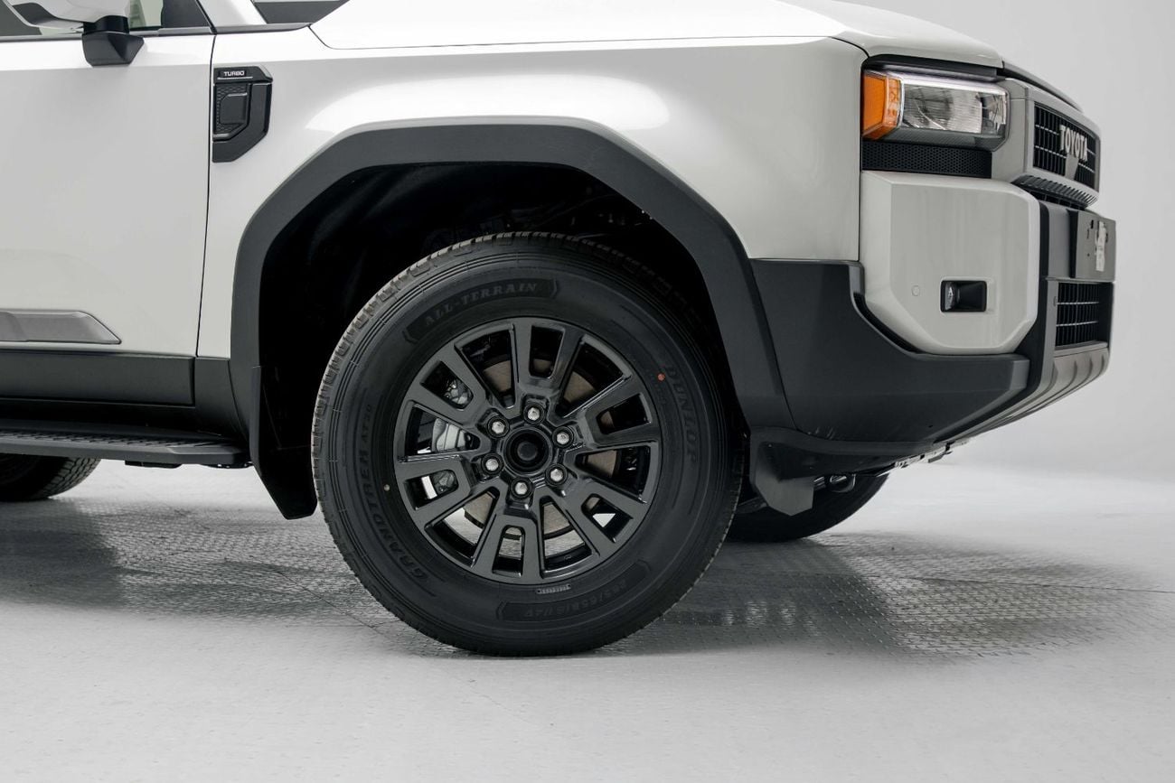 تويوتا برادو 2.4L - Platinum White Inside Black | Export Only