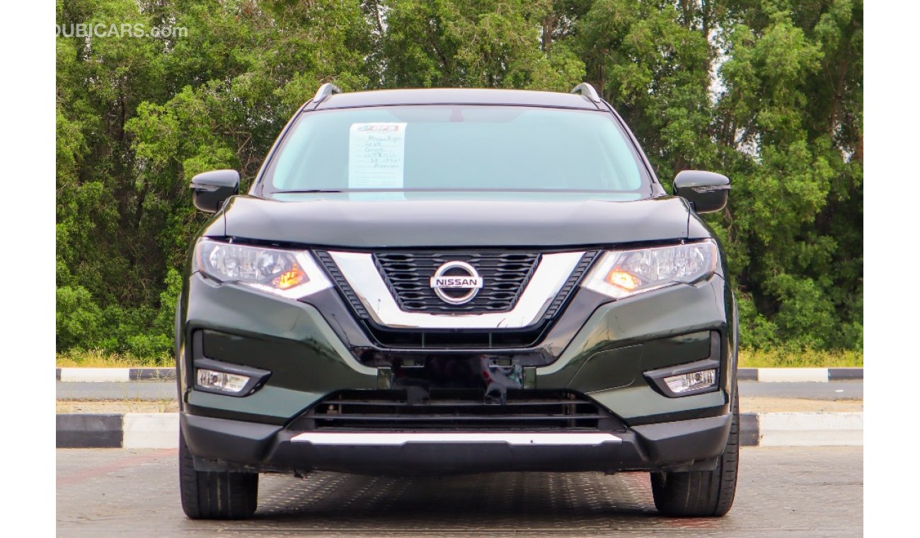 Nissan Rogue 2018. Dark green mint condition