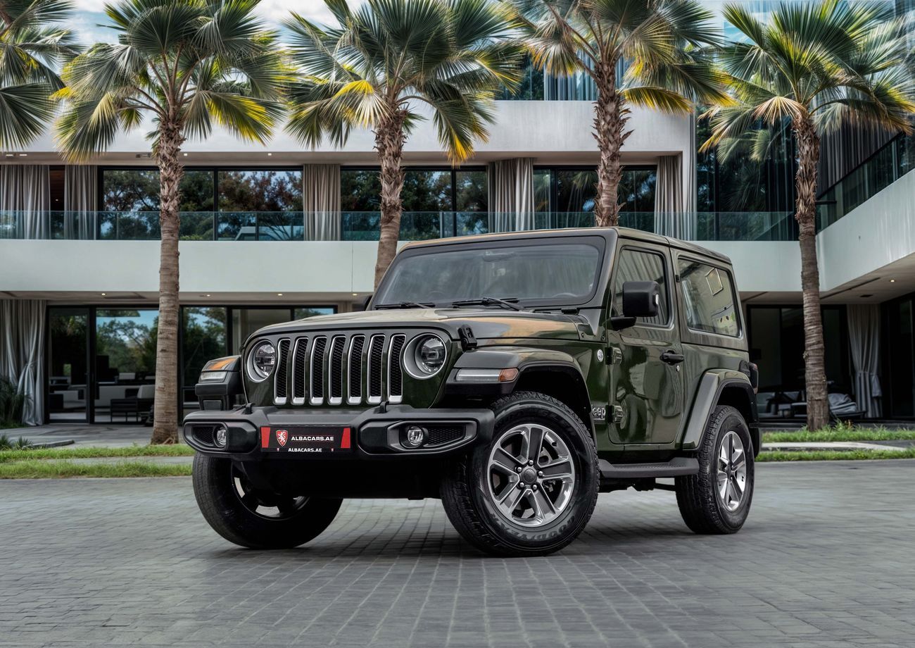 جيب رانجلر 2,644 P.M | 0% Downpayment | Wrangler Sahara (Leather Seats) | Jeep Warranty!