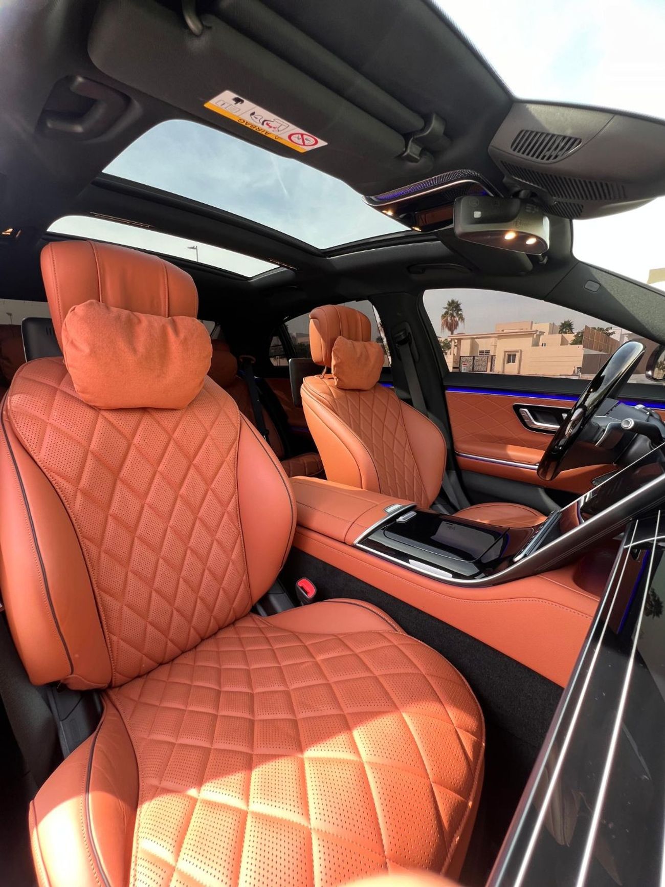 Mercedes-Benz S 500 Mercedes S500L AMG Rear-Wheel Steering Head Up-Display  360 Camera Panoramic Full option GCC 2023 7,