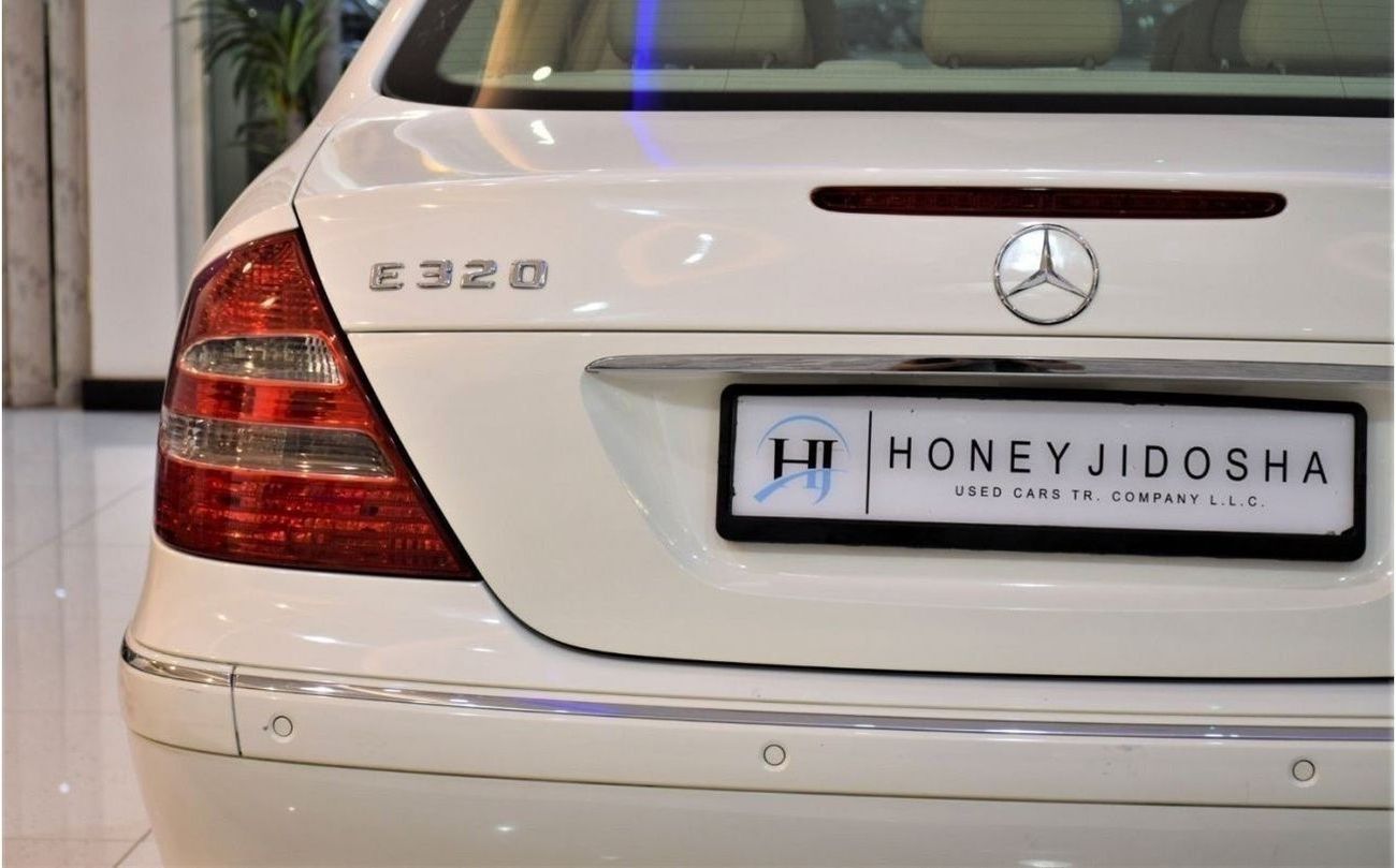 مرسيدس بنز E 320 EXCELLENT DEAL for our Mercedes Benz E320 ELEGANCE ( LIMOUSINE ) 2003 Model!! in White Color! GCC Sp