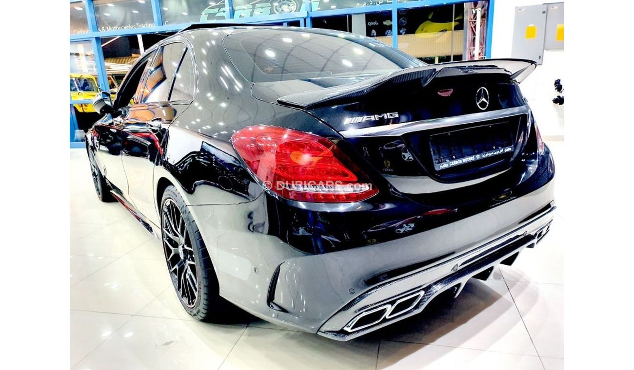 Mercedes-Benz C 63 AMG C63s EDITION 1- 2015 - GCC - ONE YEAR WARRANTY