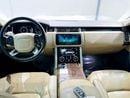 لاند روفر رينج روفر LWB HSE P360 3.0L VOGUE GCC SPECS FULLY ORIGINAL PAINT AND FULL SERVICE HISTORY AGENCY
