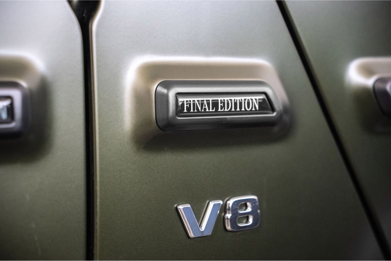 مرسيدس بنز G 500 Final Edition / EU Spec