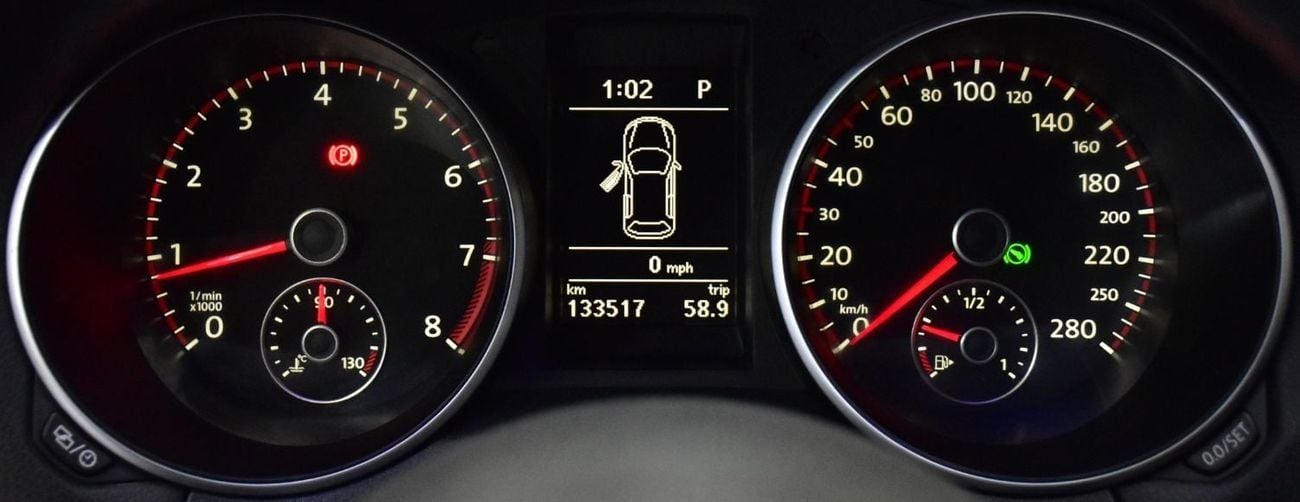 Volkswagen Golf GTI EXCELLENT DEAL for our Volkswagen GTi ( 2013 Model ) in Blue Color GCC Specs