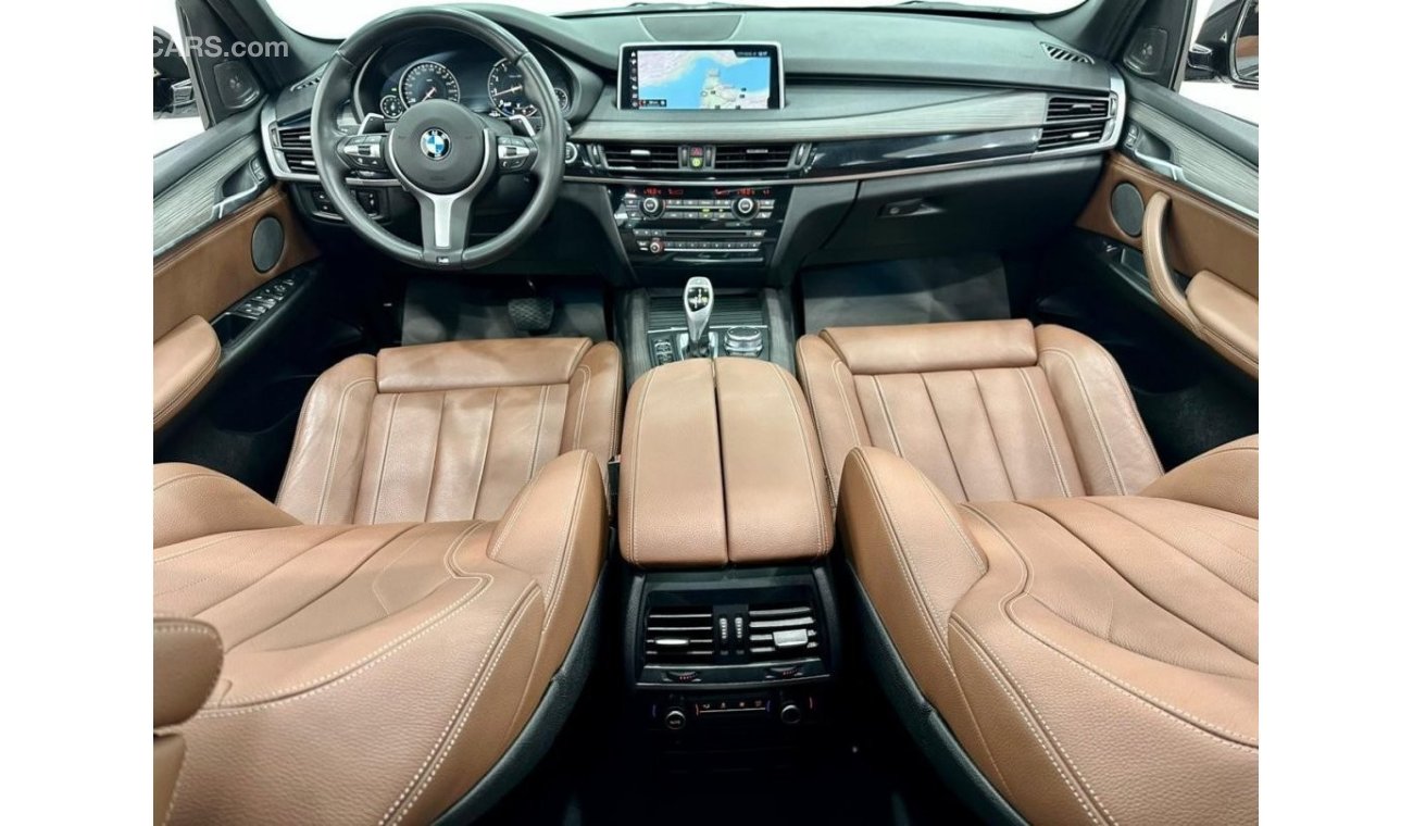 بي أم دبليو X5 50i M سبورت 2018 BMW X5 Xdrive 50i V8, BMW Warranty 2023, BMW Service Pack 2024, Low Kms, GCC Specs