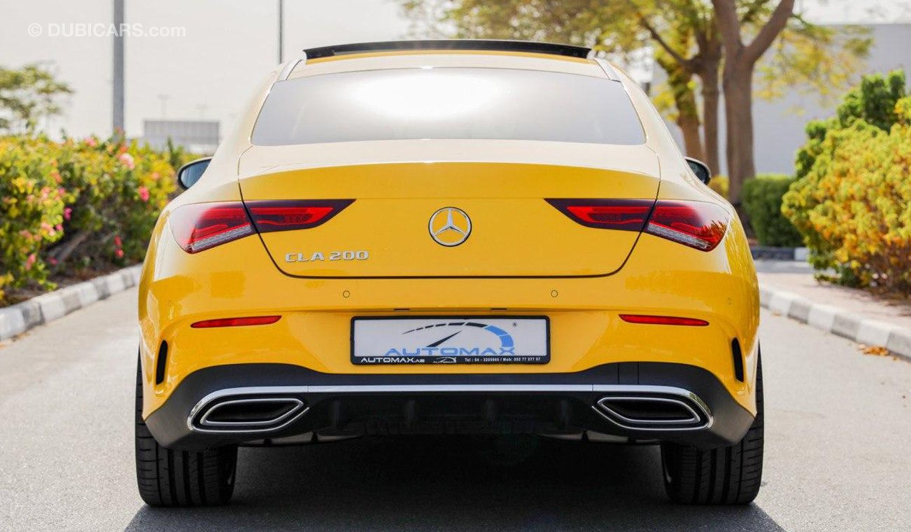 مرسيدس بنز CLA 200 EM @ Mercedes CLA 200 AMG 2020, GCC, 0km w/ 2 Years Unlimited Mileage Warranty + 3 Years Free Servic