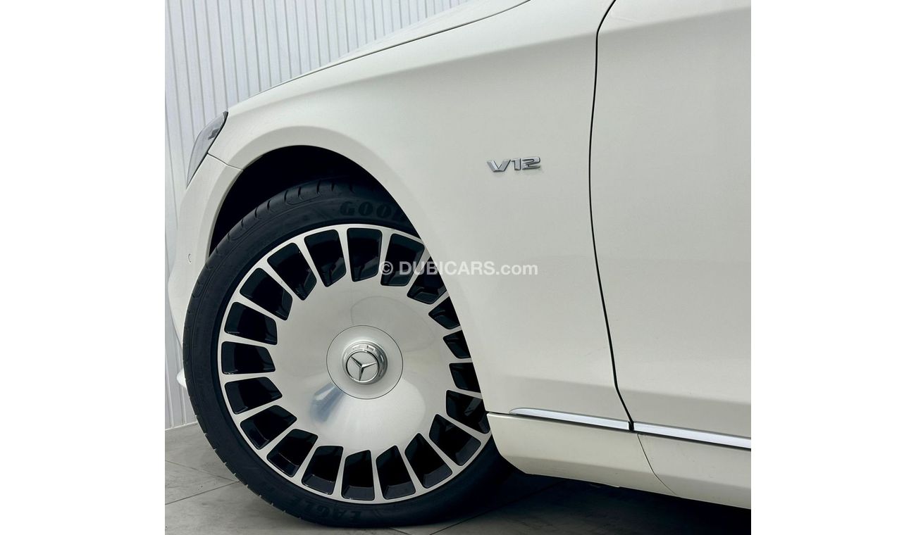 Mercedes Maybach S650 Maybach 2019 Mercedes-Maybach S 650 (FULL OPTION), Full Service History, Warranty, GCC