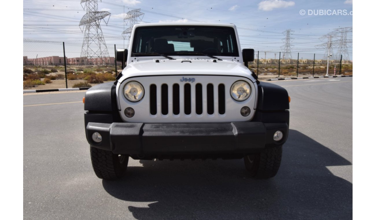 Jeep Wrangler 3.6L 2016 Model with GCC Specs