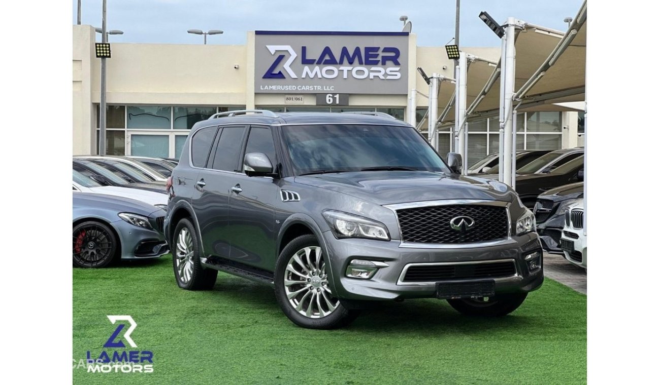 Infiniti QX80 Luxury 1500 MONTHLY PAYMENTS / INFINITY QX80 / GCC / NO ACCIDENTS / CLEAN CAR