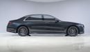 مرسيدس بنز S 580 4Matic AMG Line - AED 7,025 P/M - Warranty till 08/2028