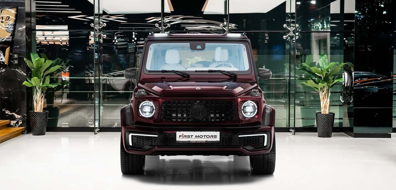 Mercedes Benz G63 AMG 4.0L Twin-Turbocharged V8 Engine